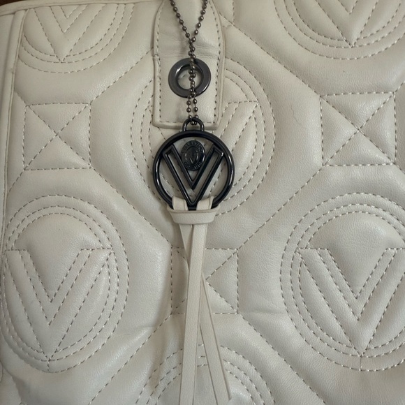 White Valentino Quilted Handbag - Picture 2 of 2